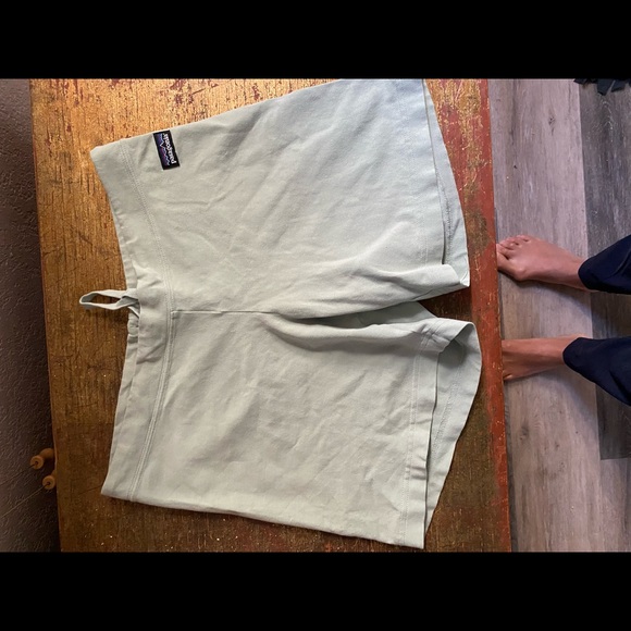 Patagonia Vintage Spandex Shorts Seafoam green - Picture 2 of 6